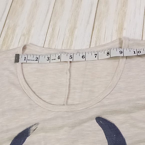 Moa Moa RN99217 Patriotic Cow Skull Tshirt Size M-L - Picture 10 of 15